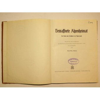 Il libro su German Gebirgsjager Bewaffnete Alpenheimat. Espenlaub militaria